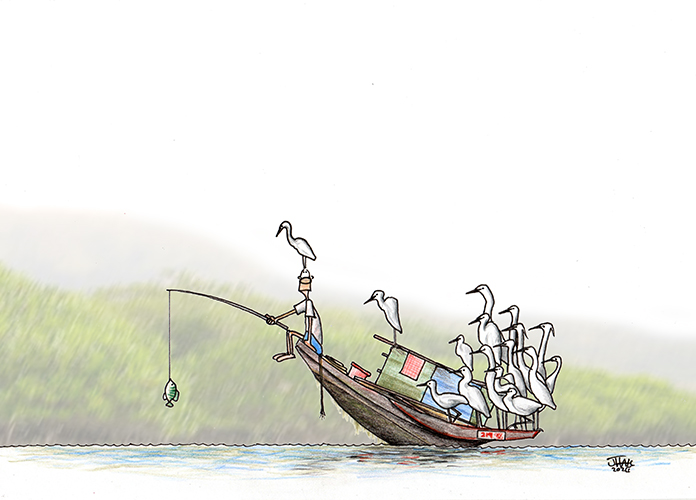 Fishing for supper